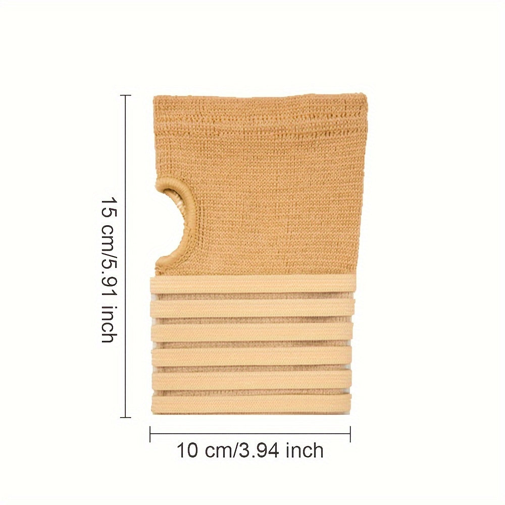 1pair Knitted Wrist Sleeves Sports Wrist Guards Palm Guards