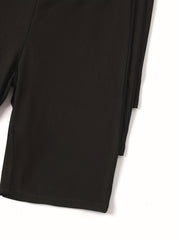 6 Pack Plus Size Basic Pajama Set Women's Plus Solid Tee & Shorts Loungewear