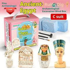Archaeological Excavation Blind Box - Egyptian Pyramid Museum Treasure