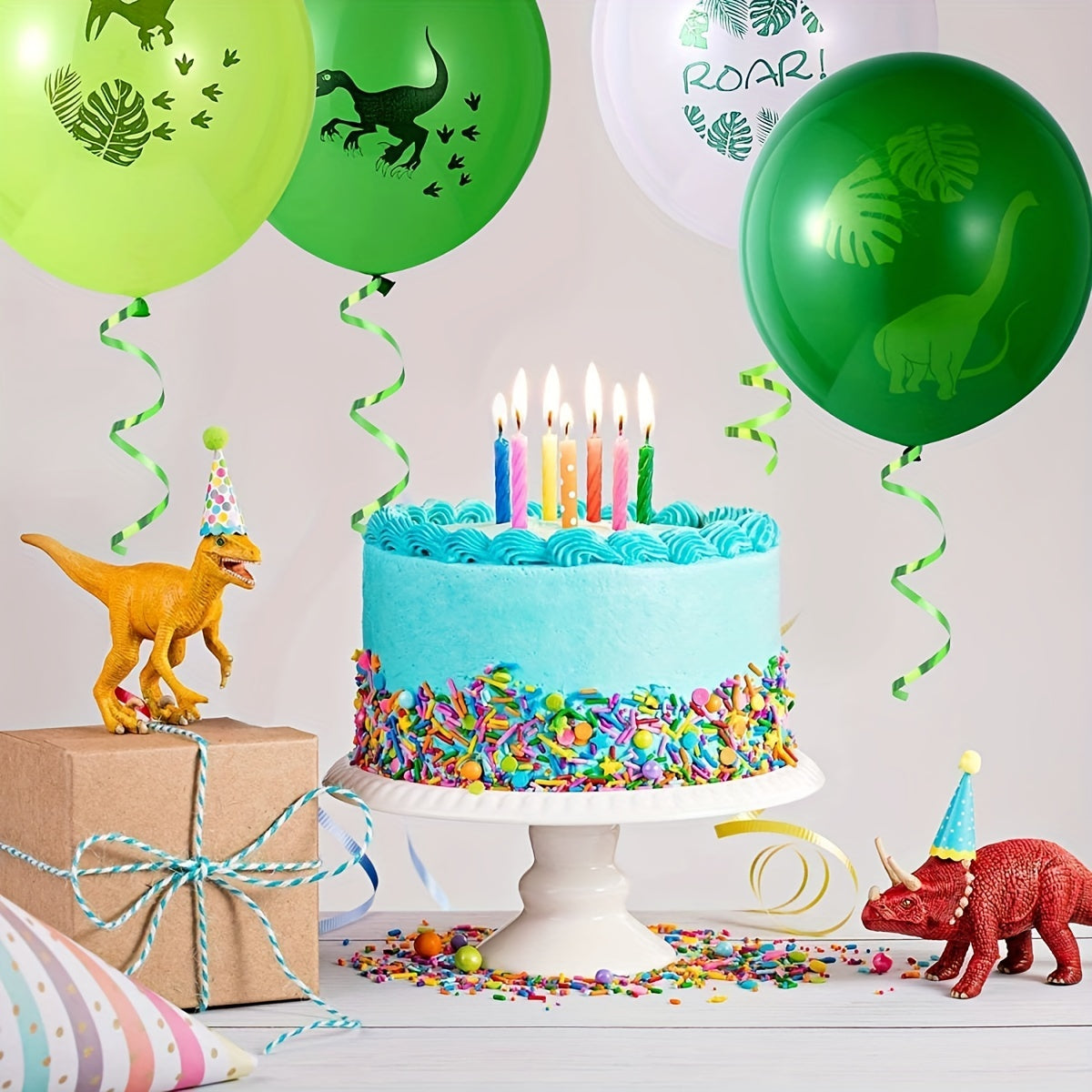 Dinosaur Birthday Party Decoration Set