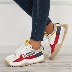 Thick Sole Chunky Sneakers Shock Absorption Sport Shoes