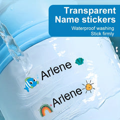 Custom Name Tag Stickers - Personalize Your Belongings!