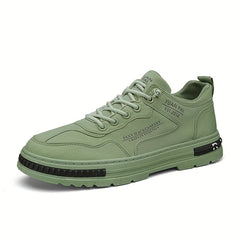 Men's Letters Print Skate Shoes Non Slip Sneakers