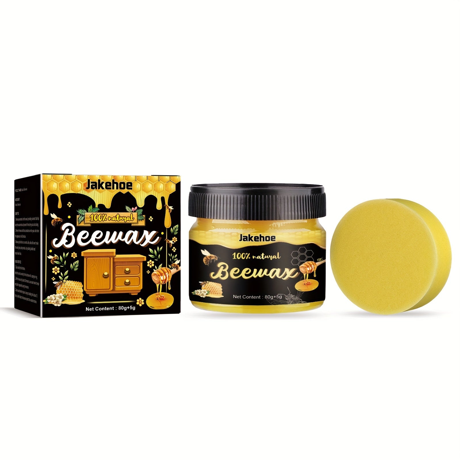 Wood Polishing Beeswax Brightening Care Wax
