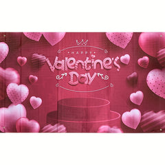 Happy Heart Signs Hanging Backdrop Banner Photo Background Party Decorations