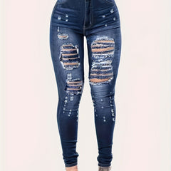 Sexy Jeans Women's Plus Stretch Skinny Jeans