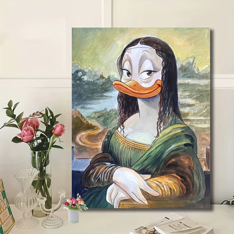 DIY Painting & Drawing Kit Homemade Duck Lady Ideal for Collection and Gifts