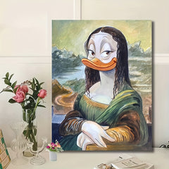 DIY Painting & Drawing Kit Homemade Duck Lady Ideal for Collection and Gifts