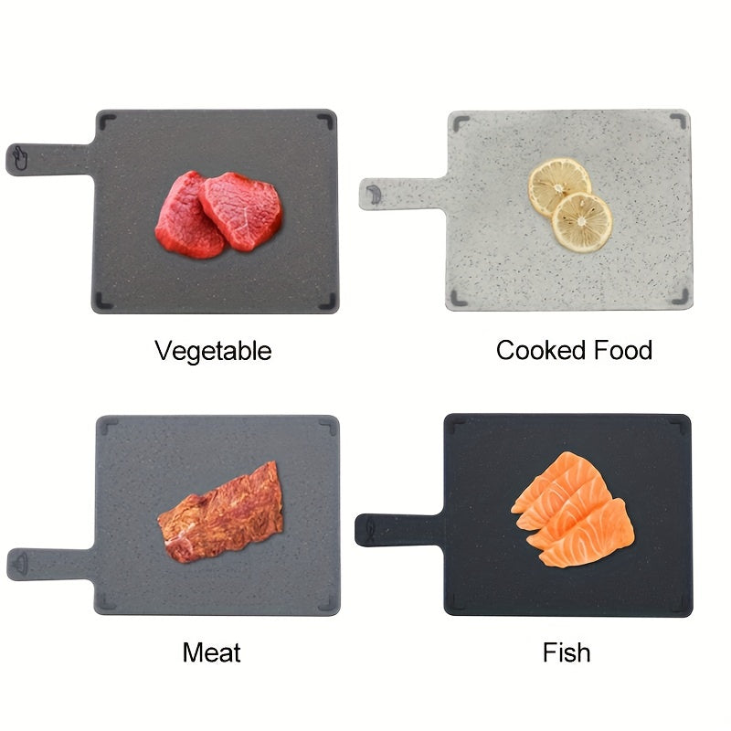 Plastic Cutting Board Double Sided Kitchen Tool