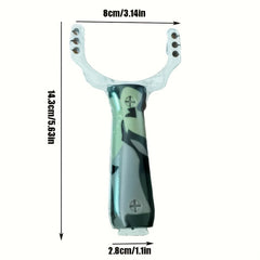 Camouflage Handle Slingshot for Outdoor Shooting Practice