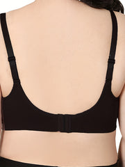 Sports Bra Women's Plus Solid Ribbed