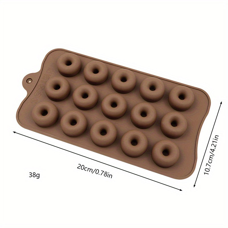 3D Silicone Chocolate Mold for DIY Cake Decorating