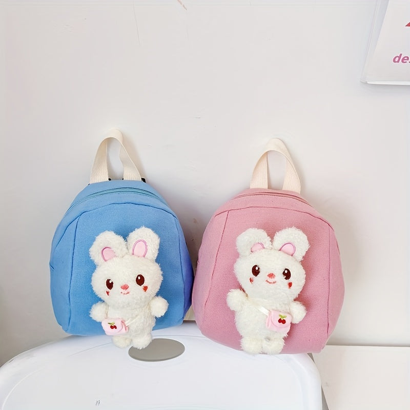 Kids Rabbit Plush Mini Backpack School Bag