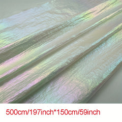 Lightweight Nylon Laser Fantasy Bronzing Pearlescent Fabric
