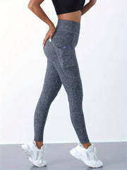 High Waist Slim Yoga Legging Pocket Workout Yoga Pant