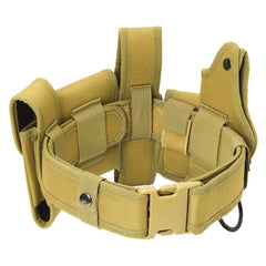 6-in-1 Duty Belt Multifunctional Outdoor Exercise Security Waist Belt