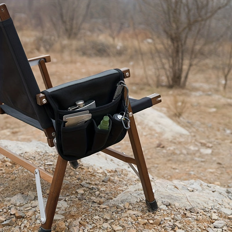Outdoor Camping Chair Armrest Hanging Bag Portable Storage Bag