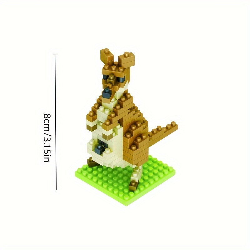 Animal Building Block Set: Whales, Dolphins, Penguins, Flamingos, Owls, Pandas