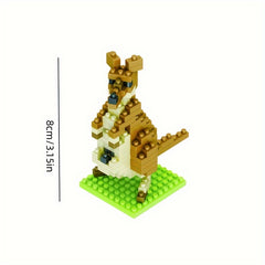 Animal Building Block Set: Whales, Dolphins, Penguins, Flamingos, Owls, Pandas
