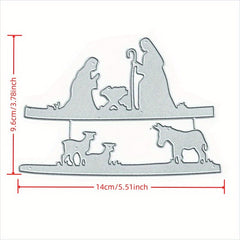 Christmas Series Cutting Mold For DIY Scrapbooking Album Decorative Paper Dies