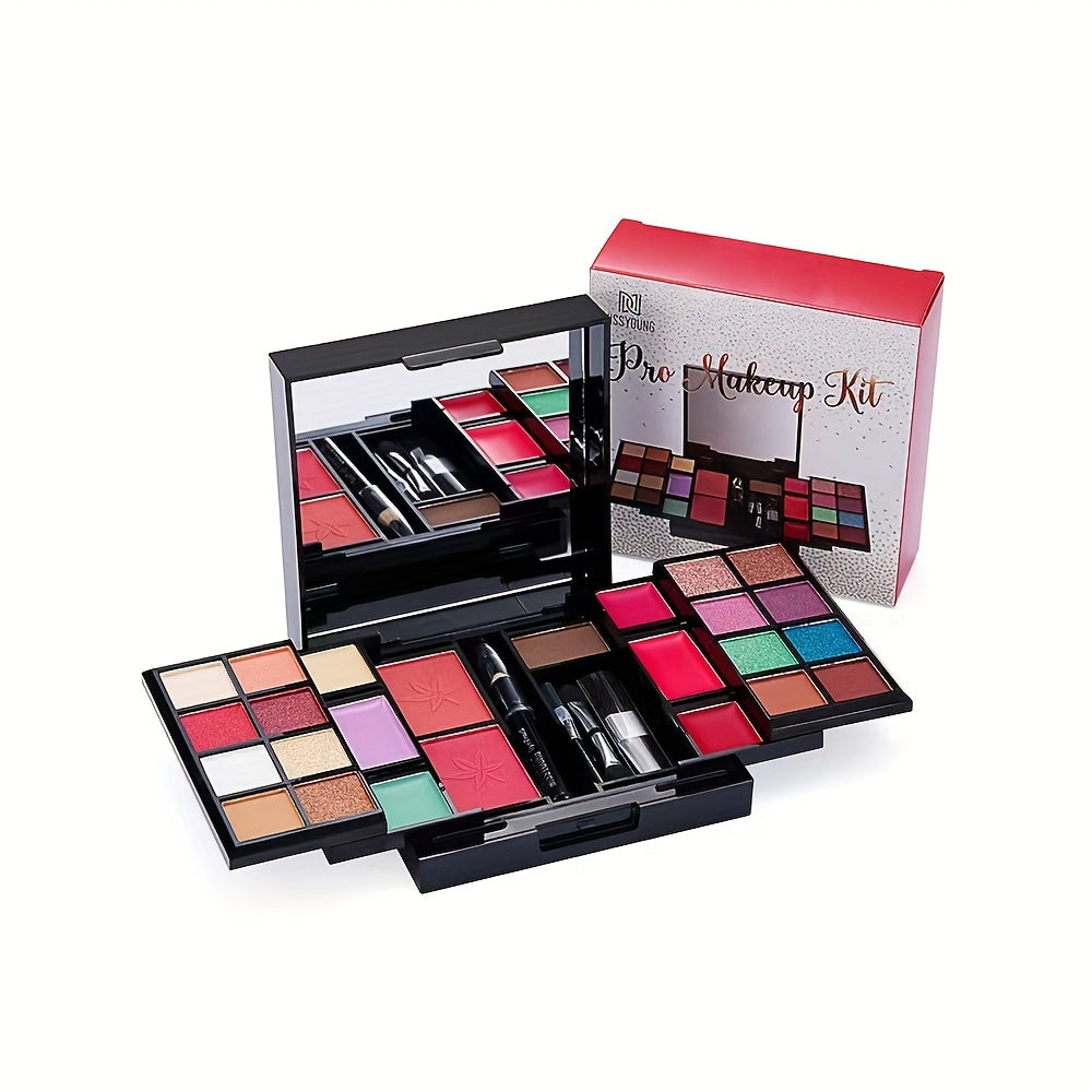 25 Colors Eyeshadow Blush Eyebrow Makeup Palette
