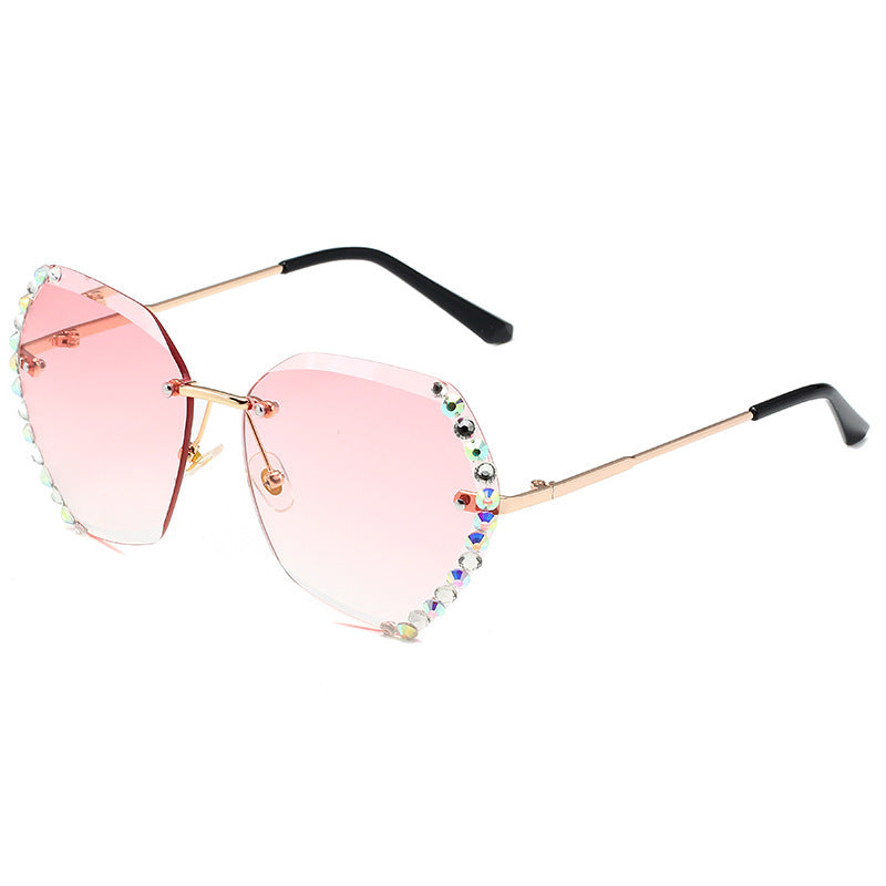 Women's Rimless Zicron Sunglasses
