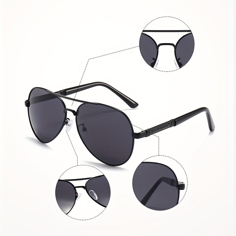 Aviator Polarized Sunglasses UV Protection Driving Glasses