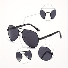 Aviator Polarized Sunglasses UV Protection Driving Glasses