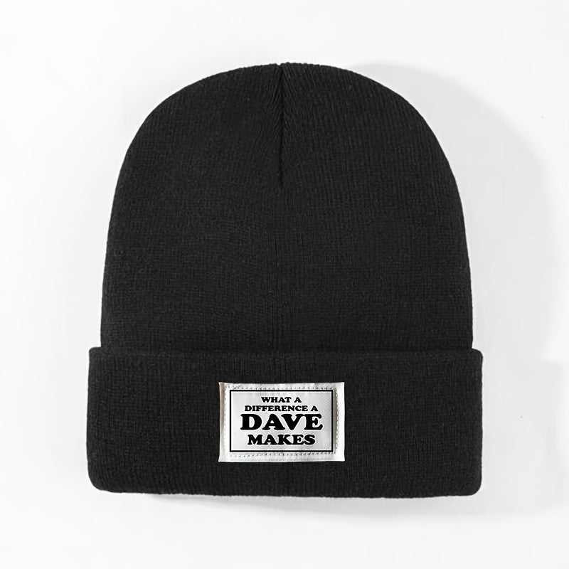 Knitted Hat with Ear Protection for Outdoor Skiing