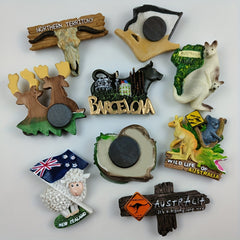 Australian and Canadian Refrigerator Magnets 3D Landmarks Souvenirs