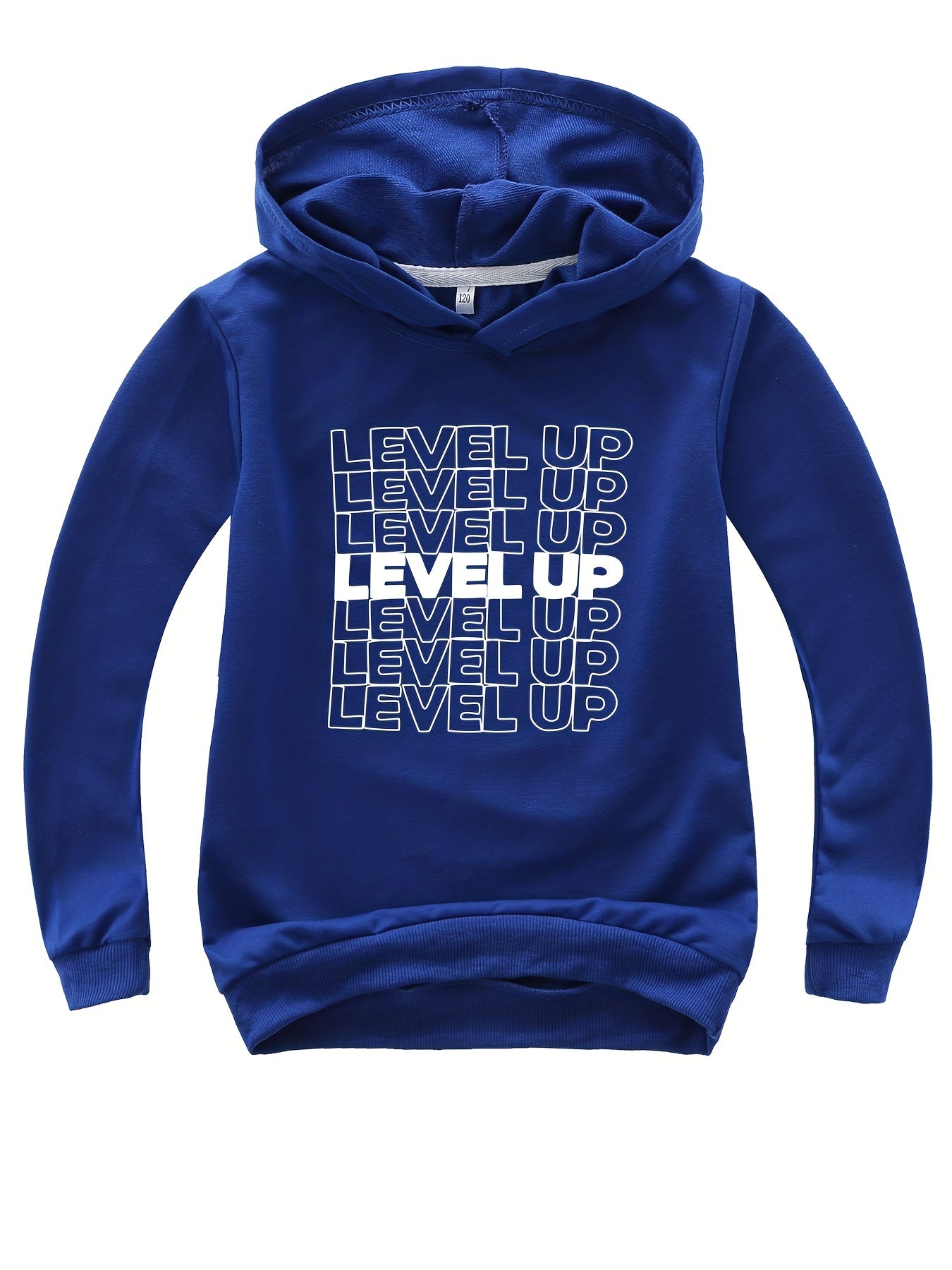 LEVEL UP Boys Hooded Sweatshirt Spring Fall Kids Clothing