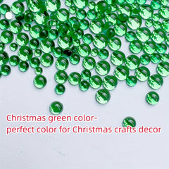 450pcs Colorful Foil Round Jewel Gems Acrylic Rhinestones For Crafts