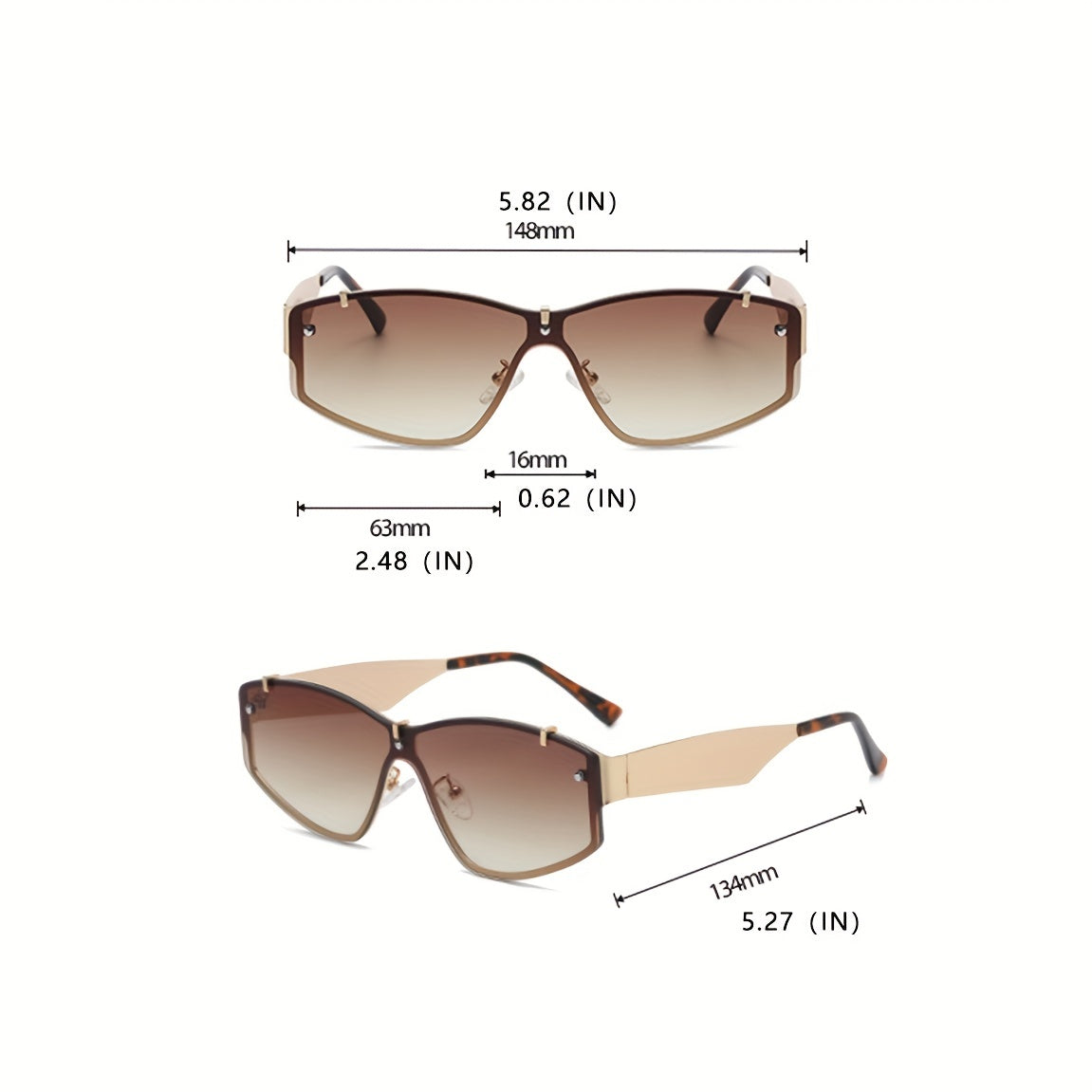 Men's Cat Eye Sunglasses UV Protection