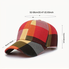 Spliced Baseball Cap Street Sun Hat Duck Tongue Cap For Men And Women