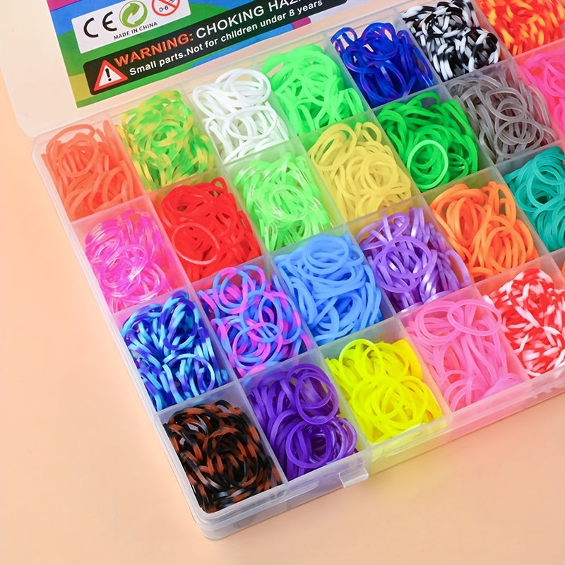36 Grids Fabric Machine Rainbow Braider DIY Educational Toys