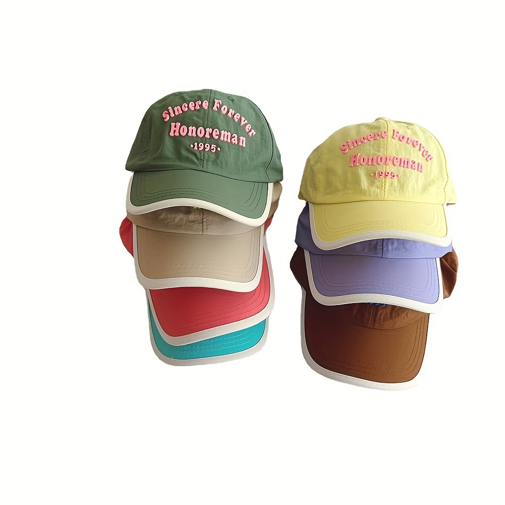 Kids Quick-drying Sun Hat Visor Baseball Cap for Boys/Girls