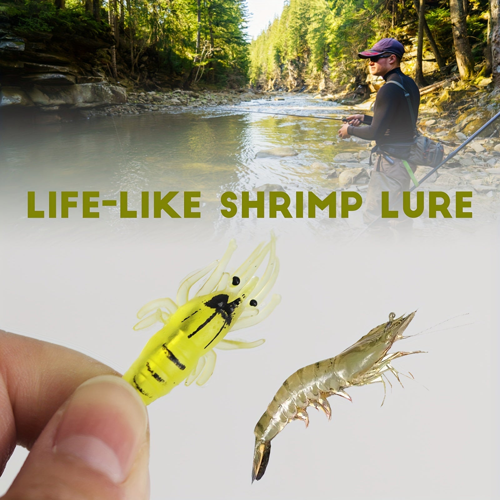 5pcs Fishing Lures Lifelike Swimbaits Bass Trout Crappie Saltwater Freshwater