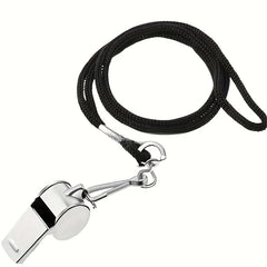 Stainless Steel Outdoor Survival Whistle 1pc