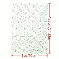 1pc Faux Cotton Fabric DIY Cloth Pants Dress Fabric DIY Quilt Covering Fabric