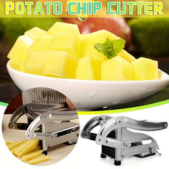 French Fry Cutter Commercial Stainless Steel Potato Vegetable Slicer
