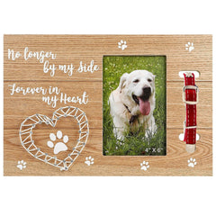 Furry Perfect Pet Memorial Frame with Collar