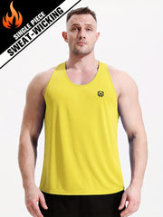 Men's Stretch Sleeveless Tank Top for Gym Workout - Comfy & Breathable