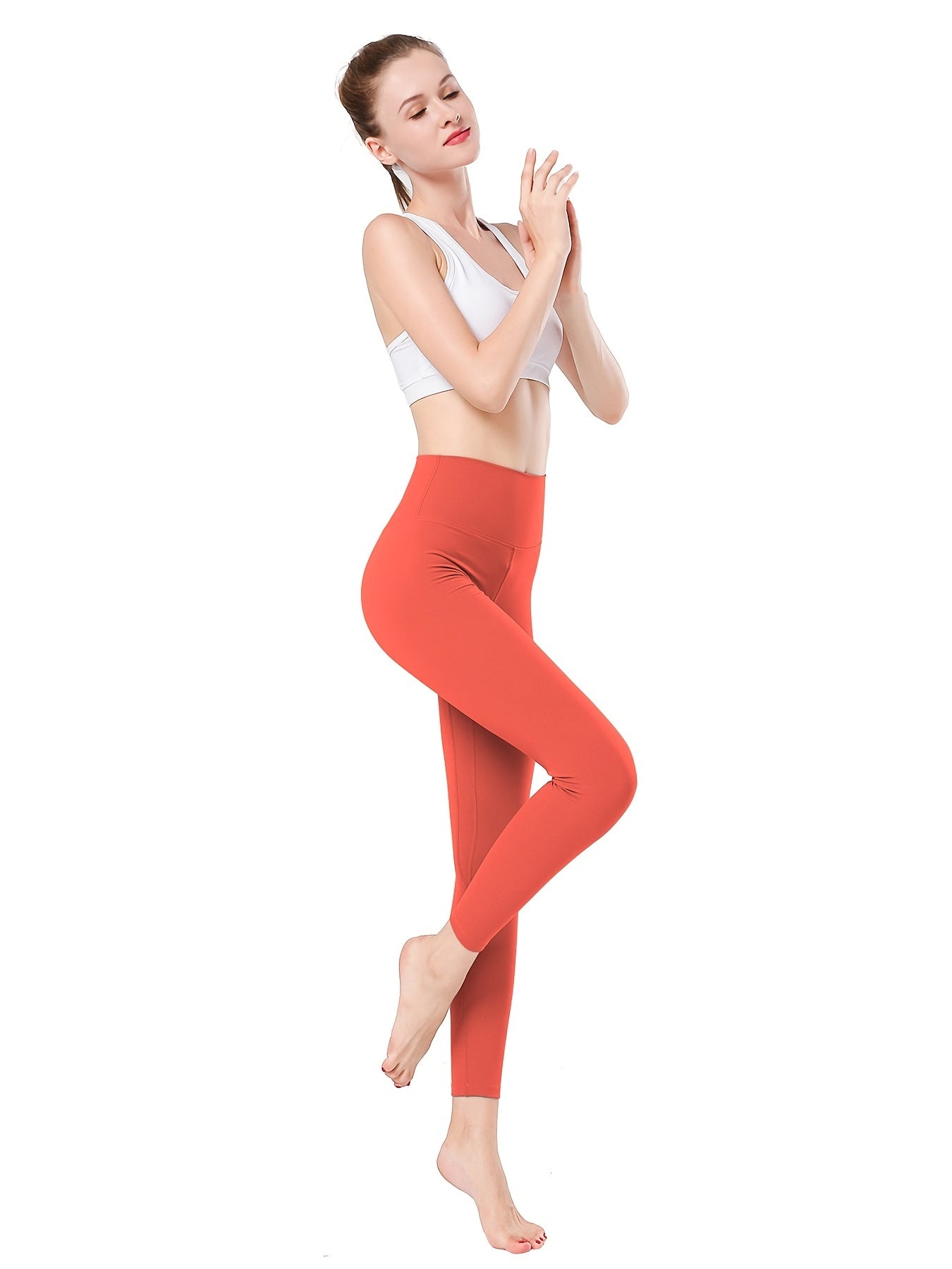 High Waist Butt Lifting Leggings Fitness Running Sports Pants