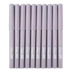 10pcs Micro Pen Fineliner Ink Pens Precision Multiliner Pens