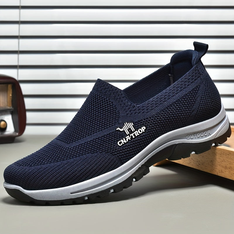 Men's Breathable Loafer Shoes with Non Slip Sole for Spring and Summer