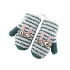 Kids Winter Warm Knitted Gloves Christmas Halloween Gloves