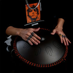 Handpan Drum 9 Note D Minor 35 56 Cm Tambor Yoga Meditation Music Drum