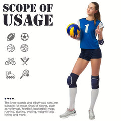 Breathable Knee Pads for Sports & Activities - 1 Pair