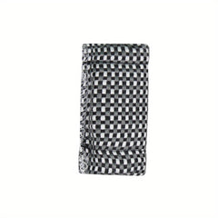 Plaid Billiard Scrub Cloth Grey