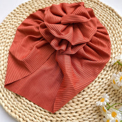 Baby Spring Summer Thin Headband Soft Big Flower Baby Hat For Newborns
